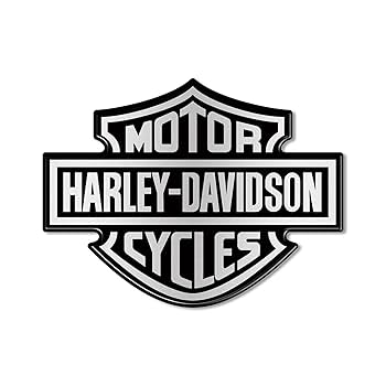 Harley-Davidson タンク エンブレム付き Amazon | labelbike - 樹脂製3Dステッカー バイクタンク